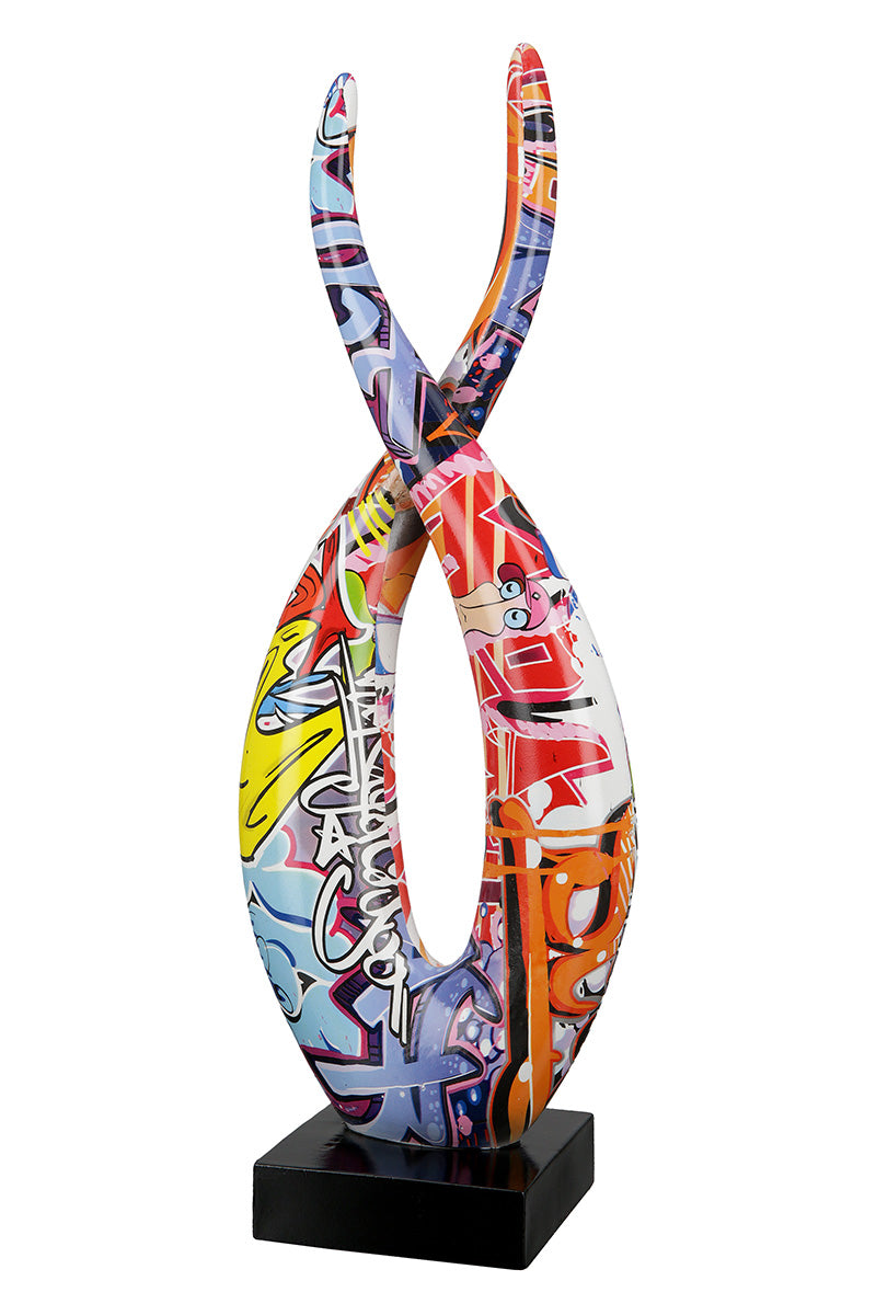 Street Art Sculptuur Multicolor