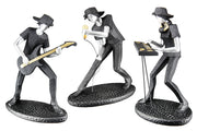 Trio Muzikanten Sculptuur Zwart