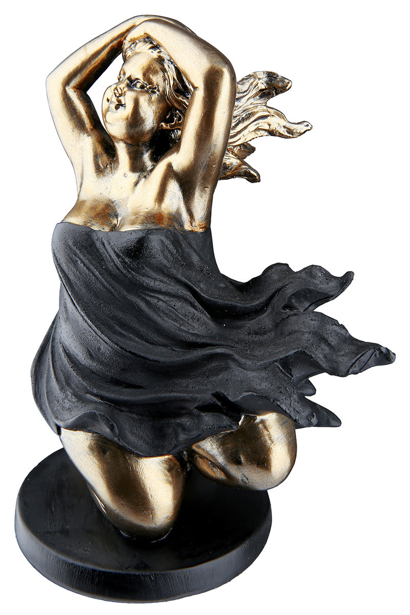 Elisabeth Sculptuur Zwart-Goud