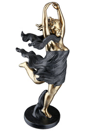 Elisabeth Sculptuur Zwart-Goud XL
