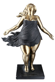 Elisabeth Sculptuur Zwart-Goud XL