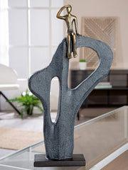 Blick in die Ferne Sculptuur Brons