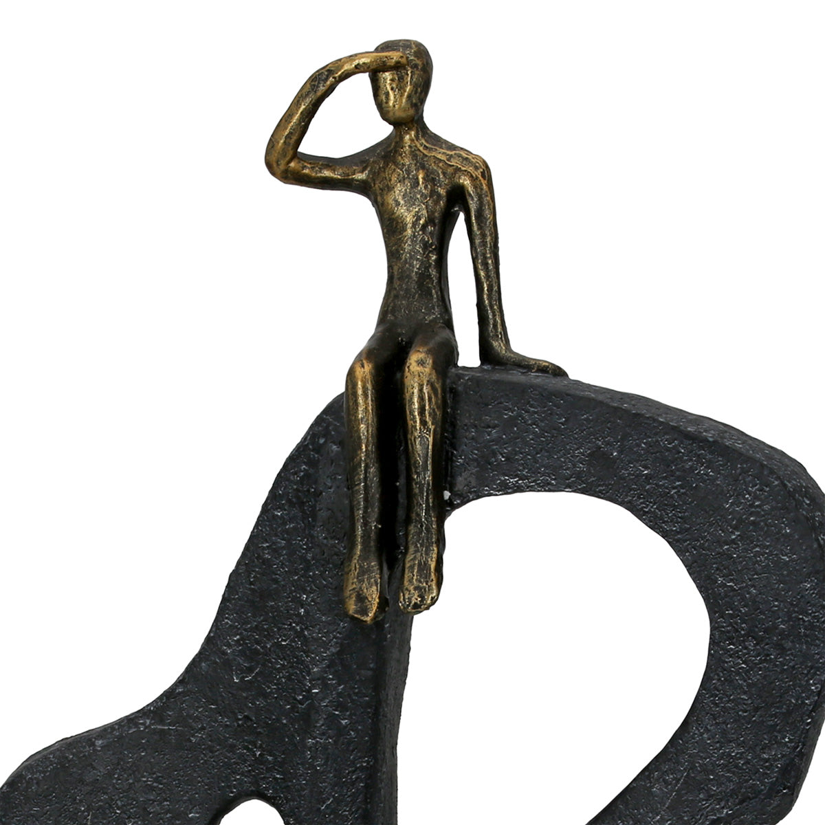 Blick in die Ferne Sculptuur Brons
