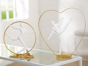 Fancy Rond Sculptuur Vrouw