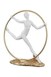 Fancy Rond Sculptuur Vrouw