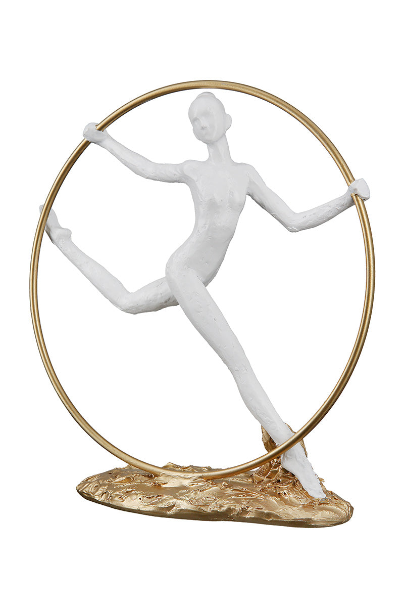 Fancy Rond Sculptuur Vrouw