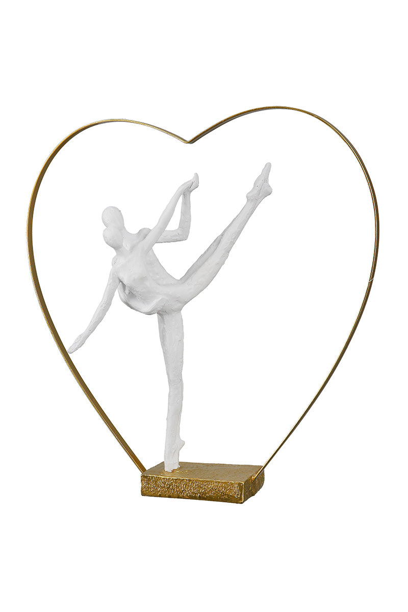 Fancy Couple Hart Sculptuur