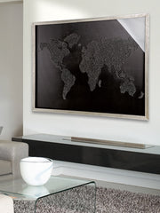 World 3D wereldkaart wanddecoratie