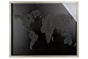 World 3D wereldkaart wanddecoratie