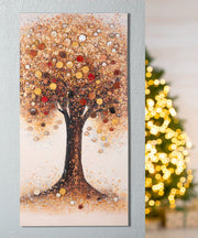 Herbstbaum 3D boomschilderij 140 cm