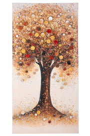 Herbstbaum 3D boomschilderij 140 cm