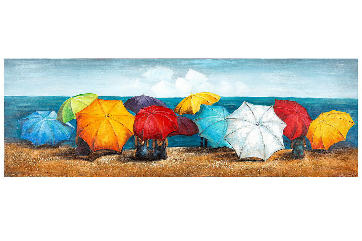 Rimini strand schilderij 150 cm