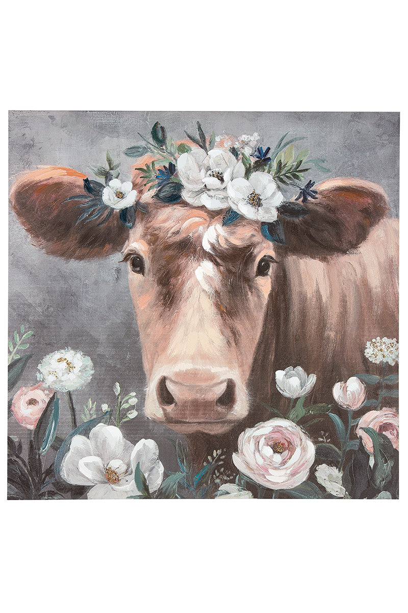 Blumenkuh koeienschilderij 90 cm