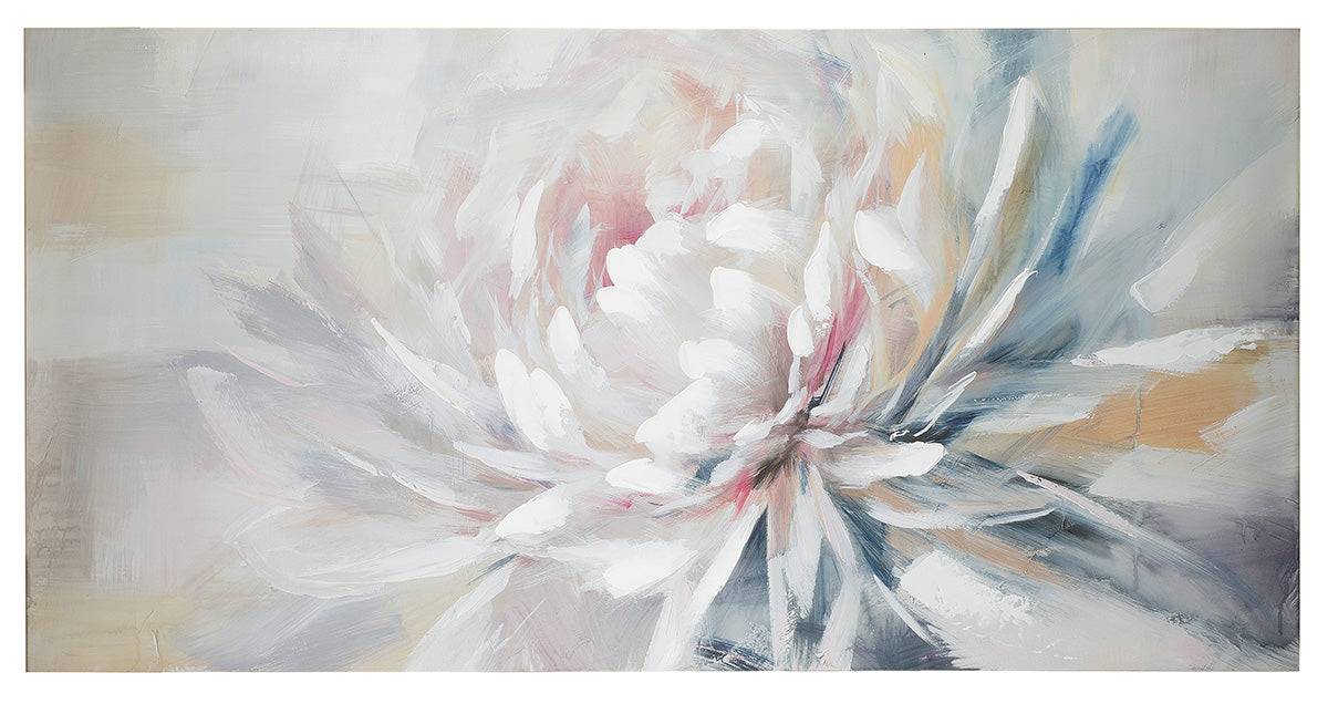 Magnolie bloemenschilderij 140 cm