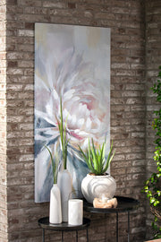 Magnolie bloemenschilderij 140 cm