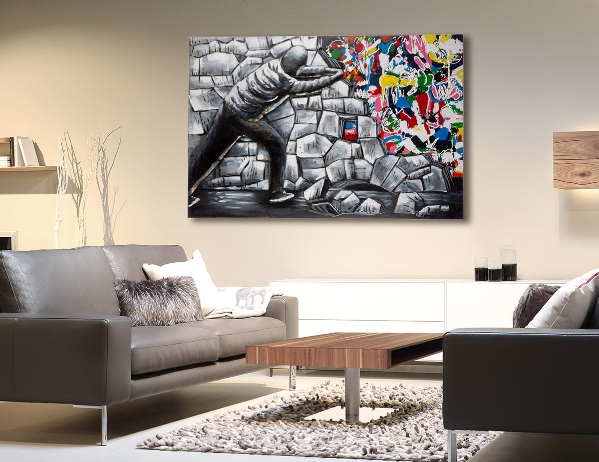 Versteckte Kunst 3D wanddecoratie
