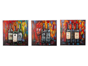 In vino veritas 3D wijnwanddecoratie