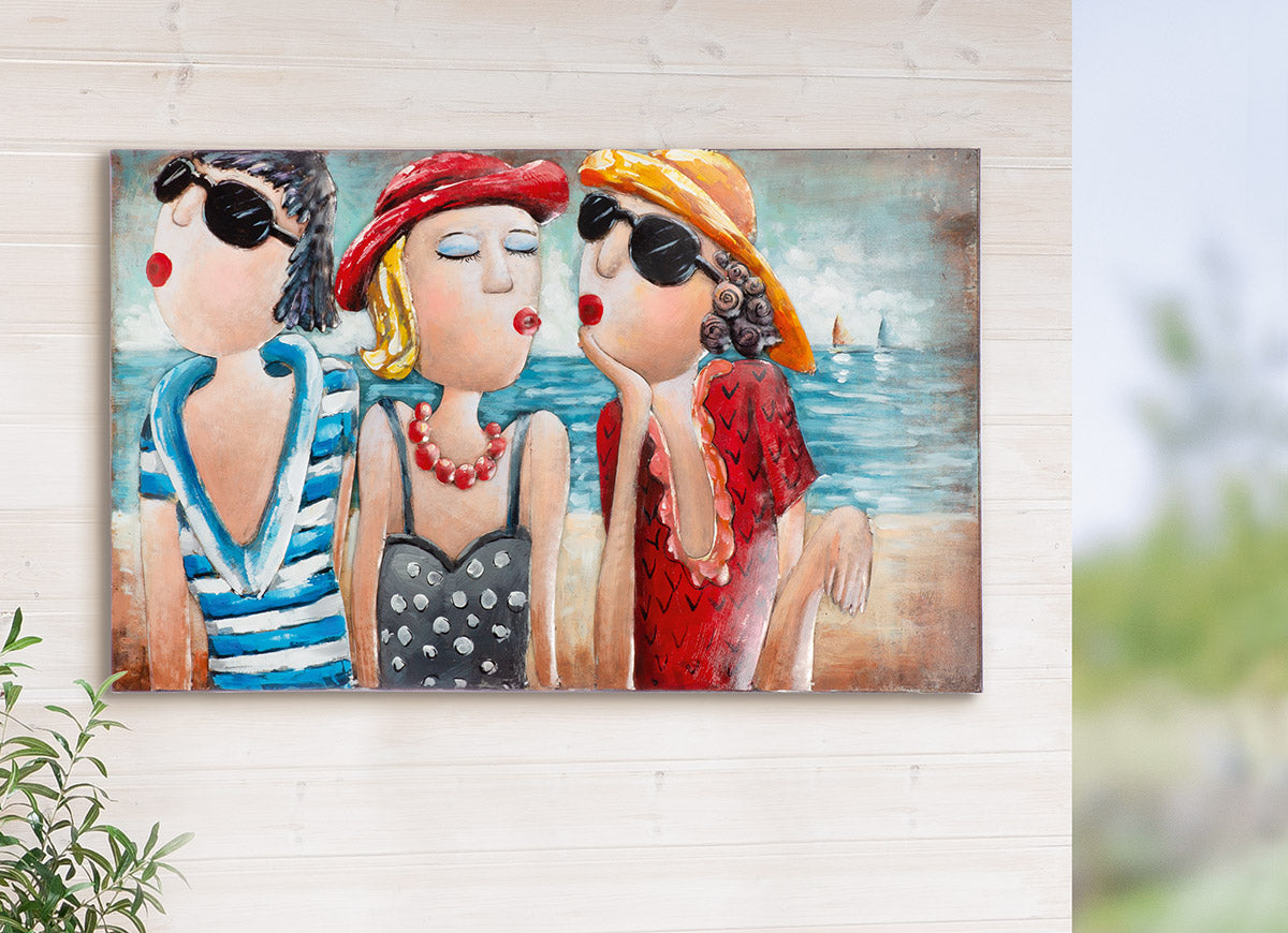 Nizza 3D wanddecoratie 80 cm