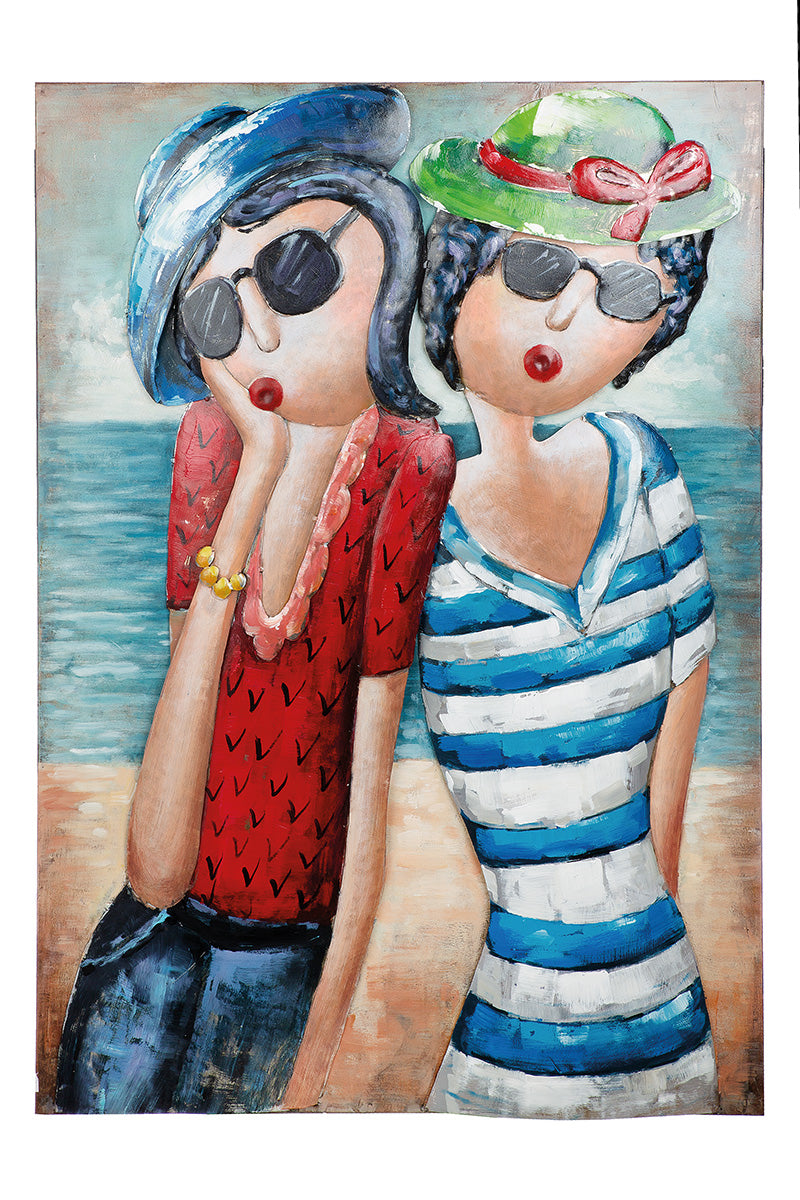 Côte d'Azur 3D wanddecoratie 100 cm