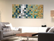 Yesil 3D houten schilderij 123.5 cm