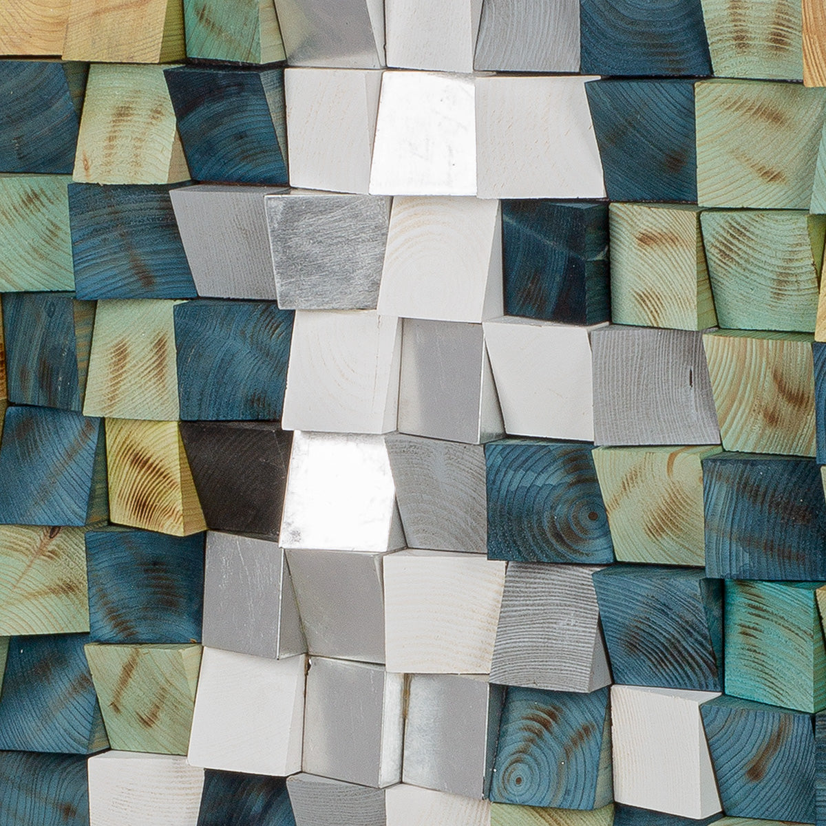 Yesil 3D houten schilderij 123.5 cm
