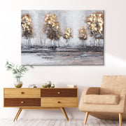 Bosschilderij Waldlichtung 120 cm