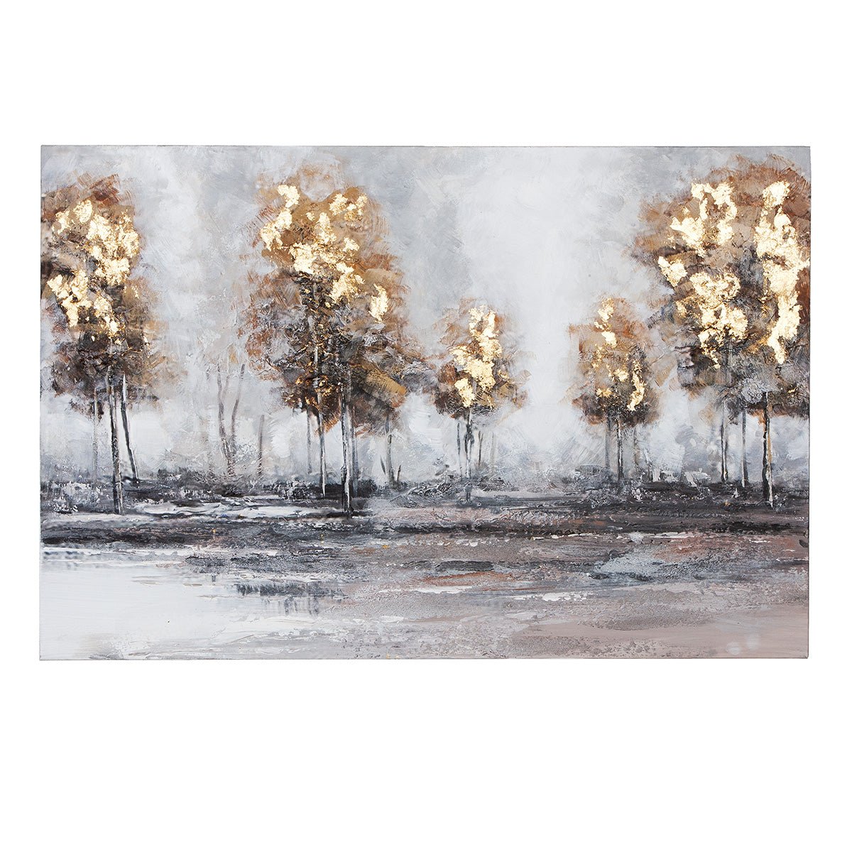 Bosschilderij Waldlichtung 120 cm
