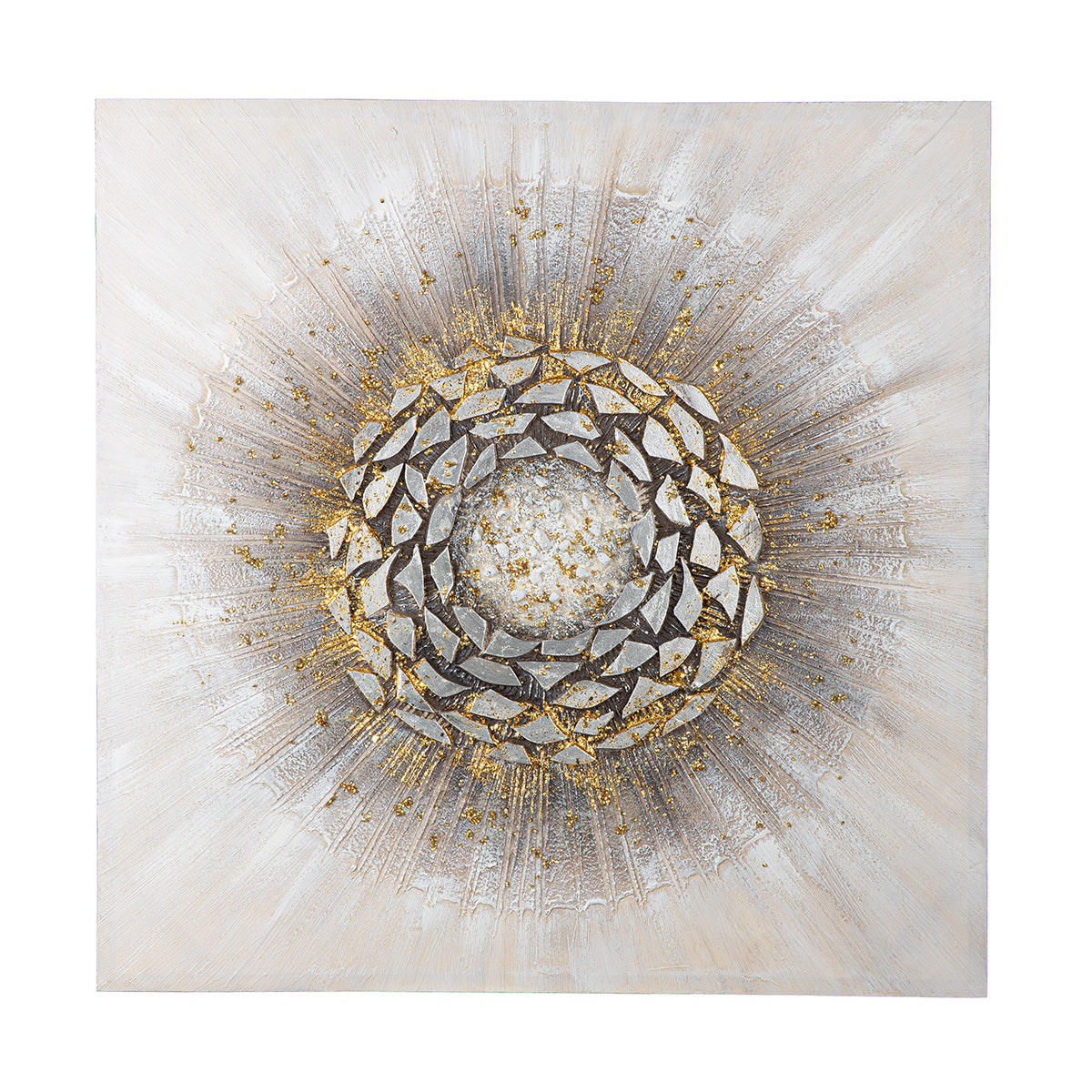 Shoal 3D cirkelschilderij 80 cm