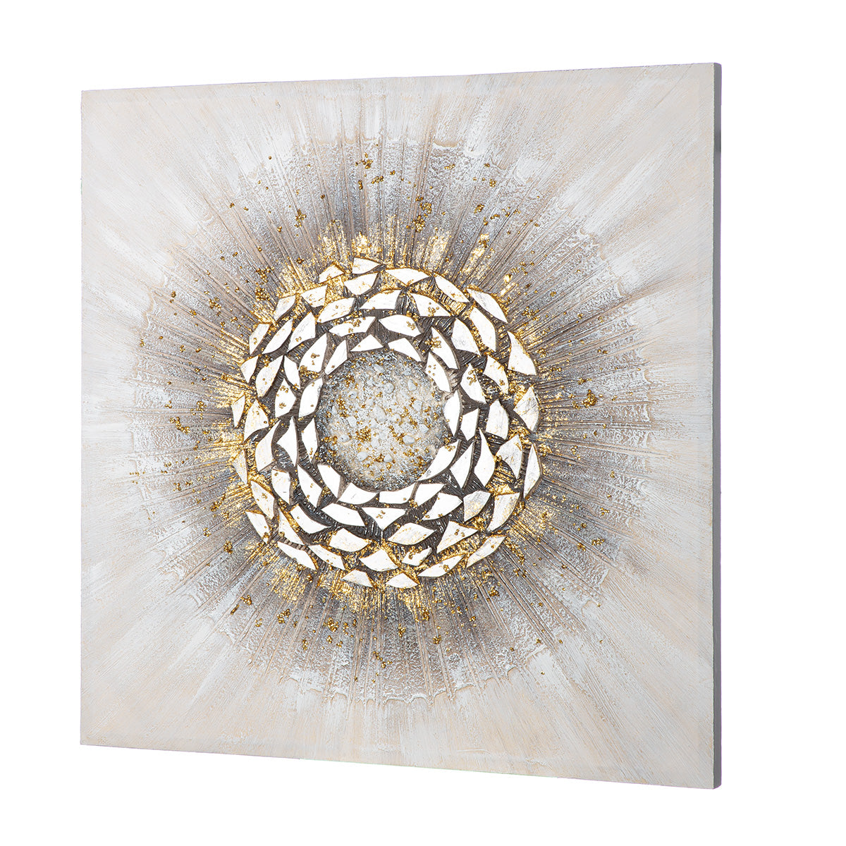 Shoal 3D cirkelschilderij 80 cm