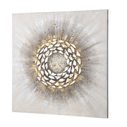 Shoal 3D cirkelschilderij 80 cm