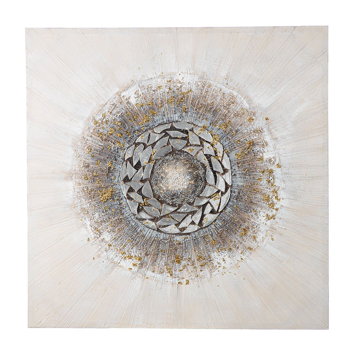 Shoal 3D cirkelschilderij 80 cm