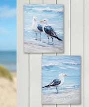 Möwe zeemeeuw schilderij 40 × 50 cm