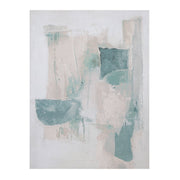 Wit geometrisch schilderij Magul 80 cm