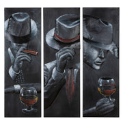GILDE Gallery 3D hoed wanddecoratie