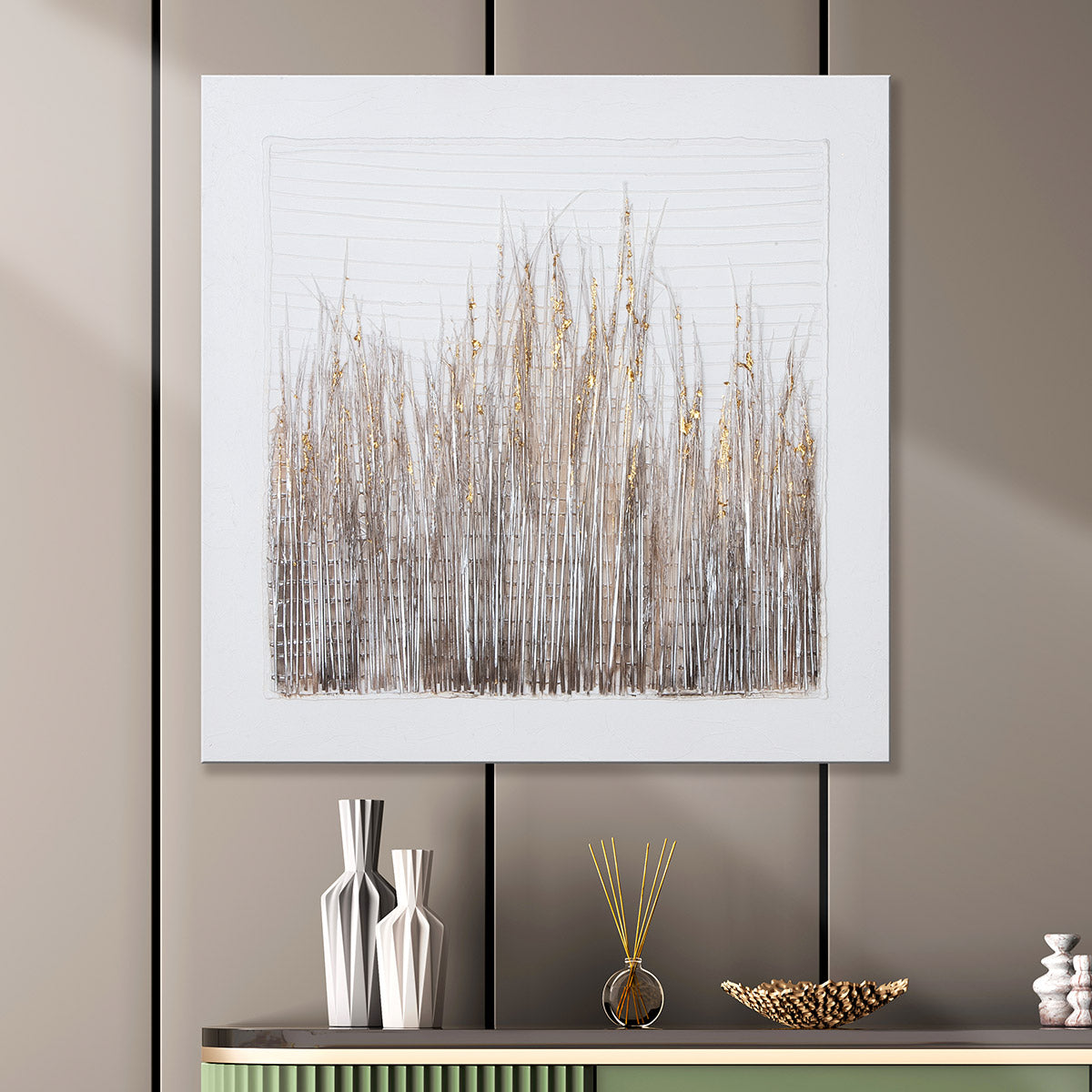 Cespuglio 3D grasschilderij 80 cm