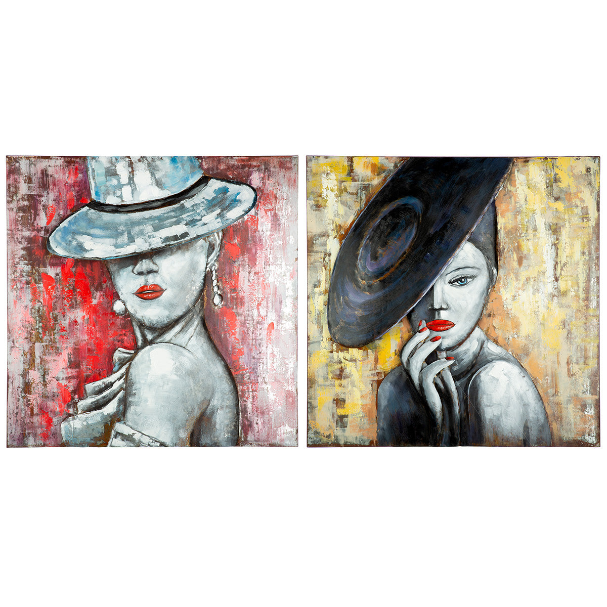 Charlotte & Violet 3D wanddecoratie