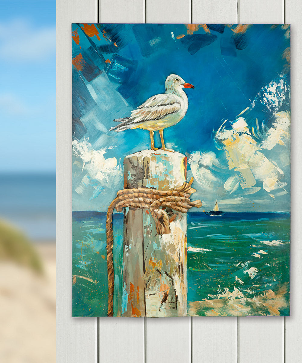 Coast Bird 3D wanddecoratie 100 cm