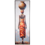 Makeda vrouwenschilderij 152 cm