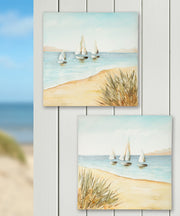 Stavoren strand schilderij 60 cm
