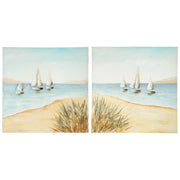 Stavoren strand schilderij 60 cm