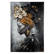 Beauty in black 3D wanddecoratie