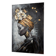 Beauty in black 3D wanddecoratie