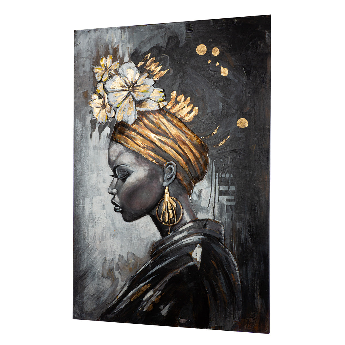 Beauty in black 3D wanddecoratie