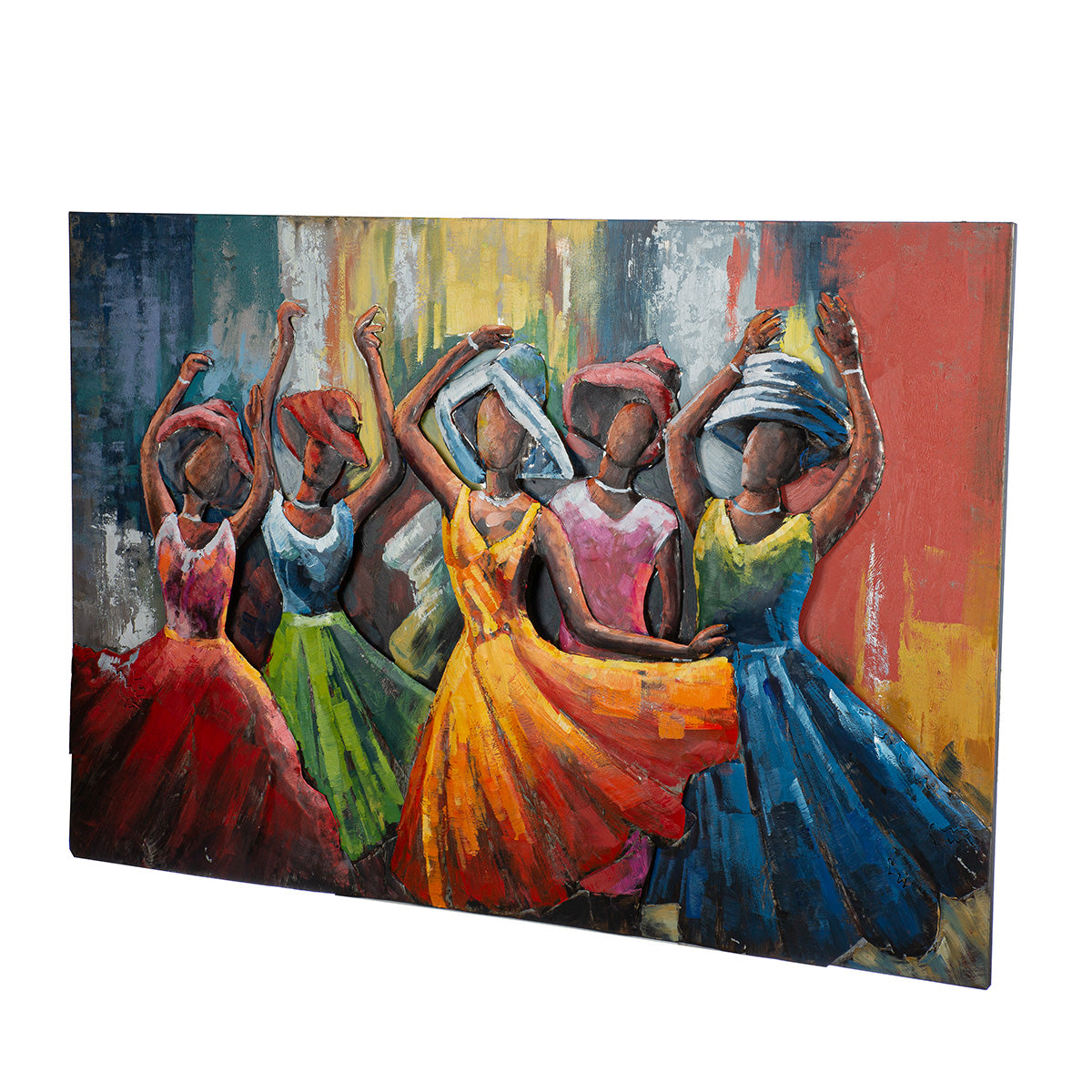 Lets dance 3D wanddecoratie 120 cm