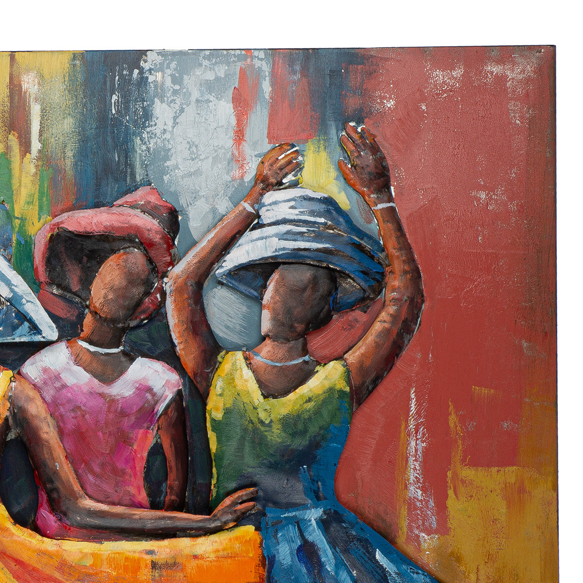 Lets dance 3D wanddecoratie 120 cm