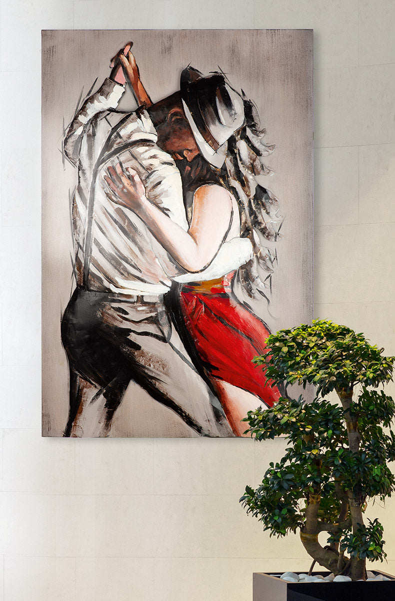 Tango 3D wanddecoratie 120 cm