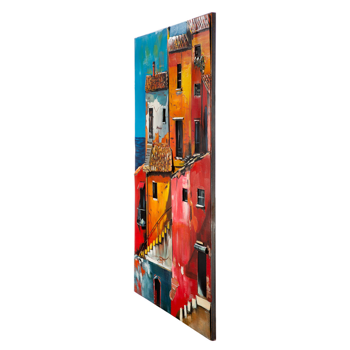 Vernazza 3D wanddecoratie 120 cm