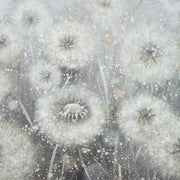 Grijs schilderij Dandelion 100 cm