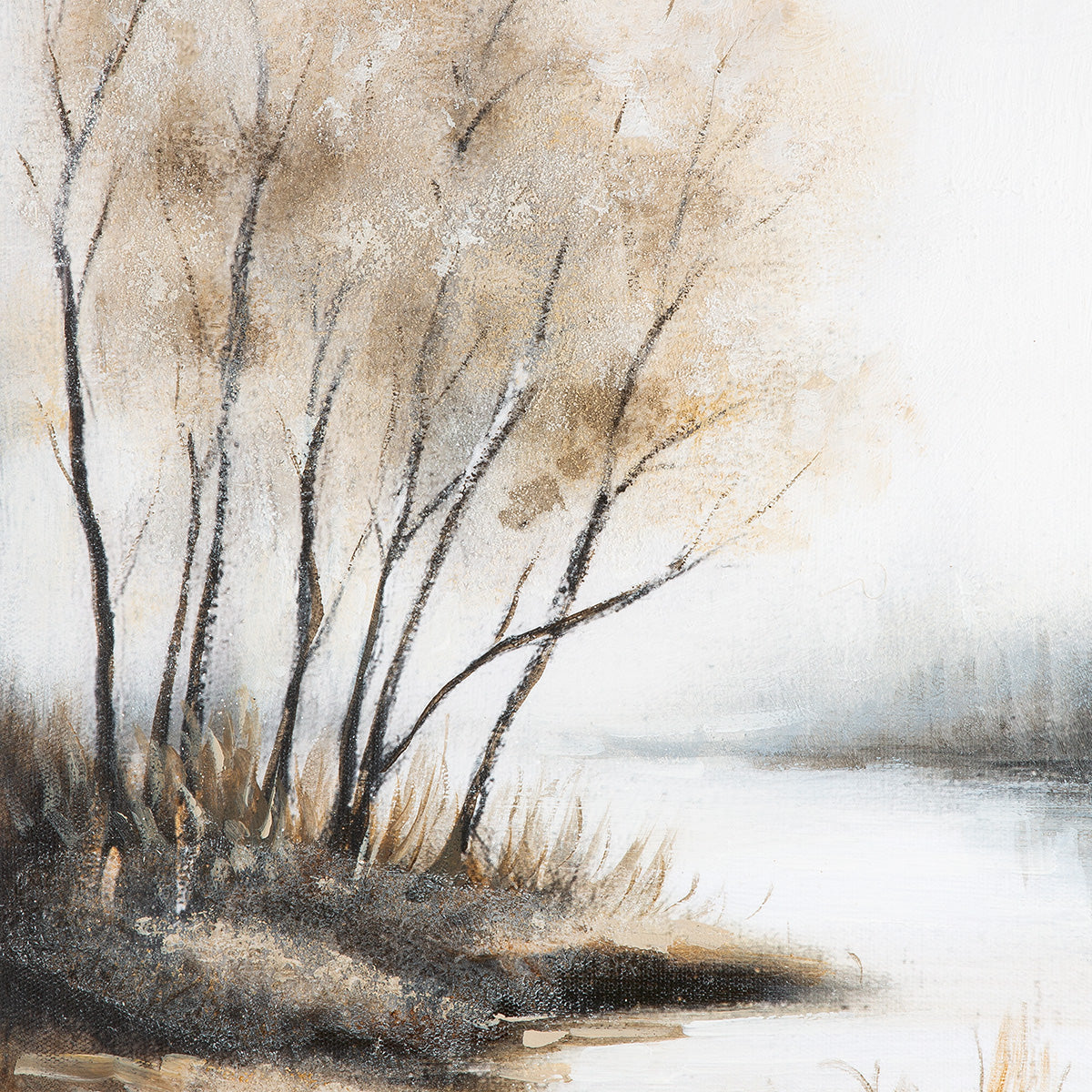 Seeufer meerschilderij 40 cm