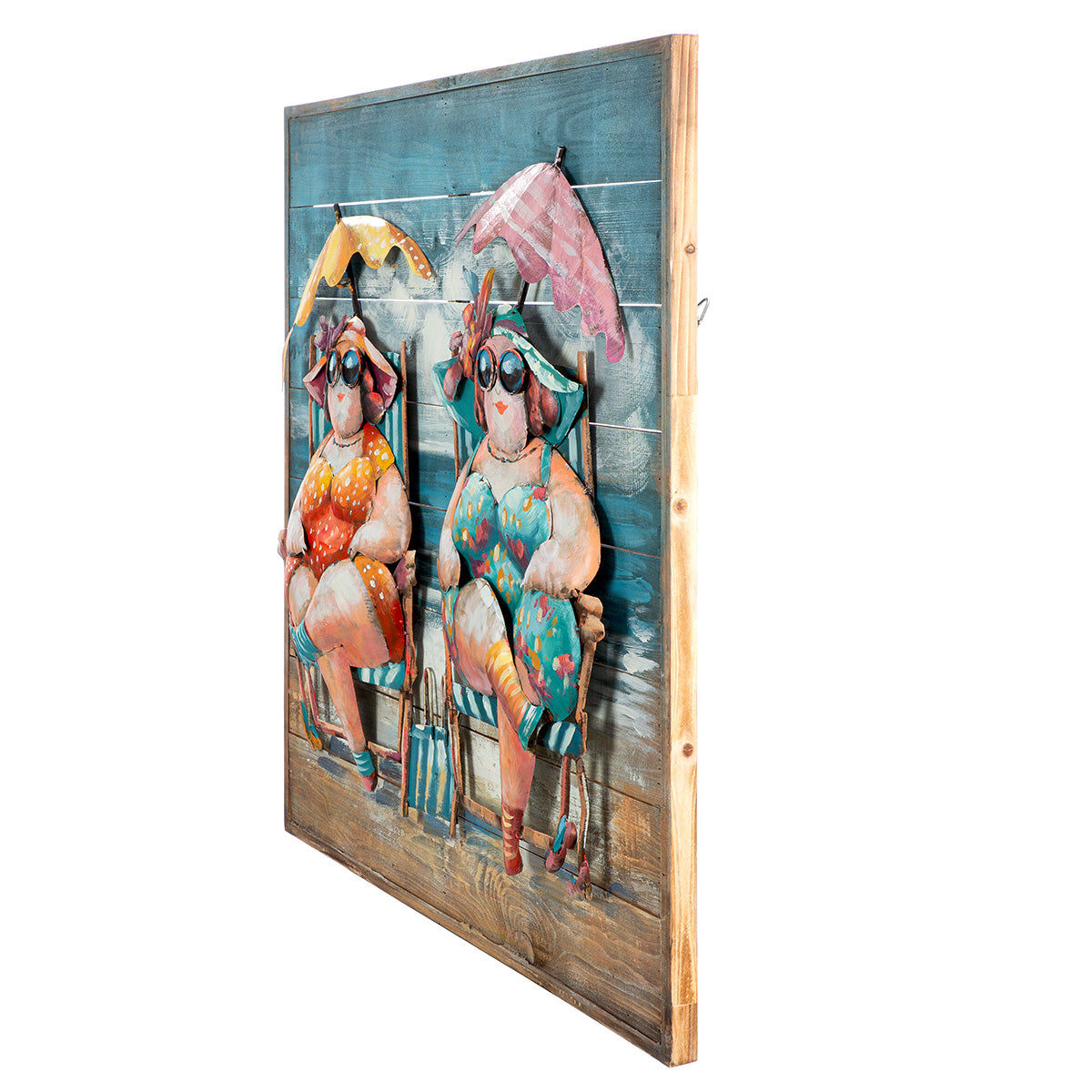 Sun Ladies 3D wanddecoratie 80 cm